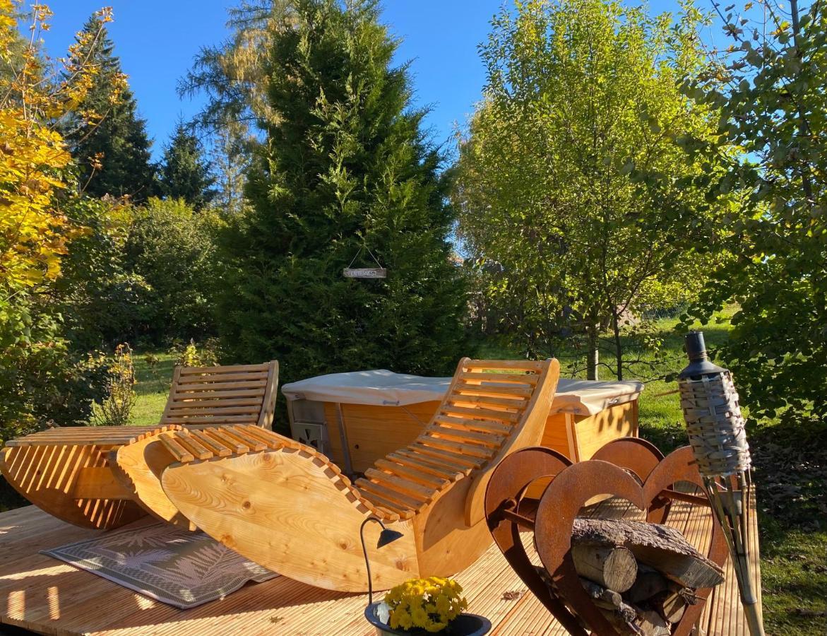 Naturforsthaus Ferienwohnung Fuer Hunde- Und Tierverbundene Menschen Preitenegg ภายนอก รูปภาพ
